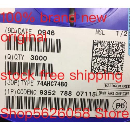 74AHC74BQ SMD 100% new original STOCK 50PCS-3000PCS/LOT