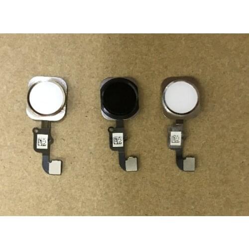 100pcs/Lot Home Button With Flex Cable Ribbon Assembly For IPhone 6 6S Plus Replacement Part
