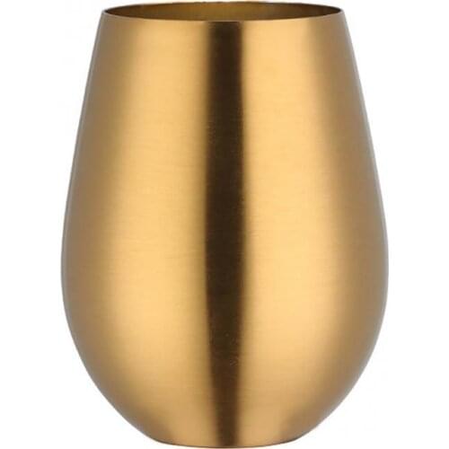 304 Stainless Steel Wine Glasses Coffee Drink Beverage Beer Drinkware Water Cup