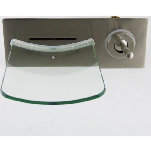 Free shipping BAKALA Luxury Brushed Nickel Wall Mounted Waterfall Bathroom Bathtub Basin Faucet LH-8183