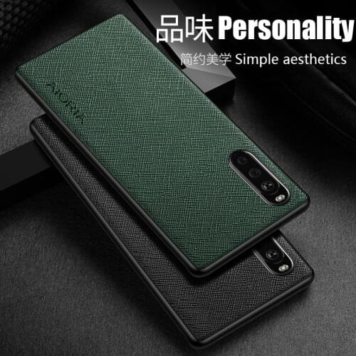 Case for Sony Xperia 10 lll Case TPU Around The Edge Protection Perfect High Quality PU Leather
