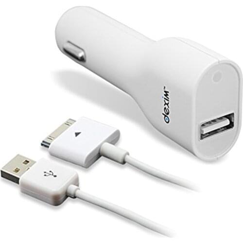Dexim DCA212 Apple iPhone 4 /4S Car Charge + Cable