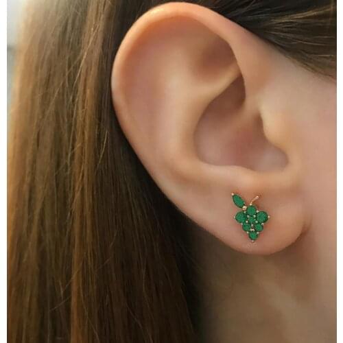 STELA FRUIT GRAPE EARRINGS