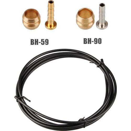 2500mm Hydraulic Disc Brake Hose Kit Tube Pipe Housing For Shimano SM-BH59 BH90 with 4 Pair Olive&Connecting Insert 610 315 SLX