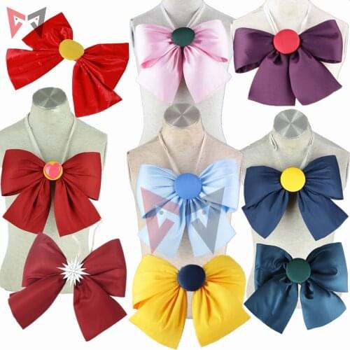 Cosplay costume DIY sailor moon anime dress accessories breast bow for girl women kids sailor mars Minako Aino Sailor Chibi Moon