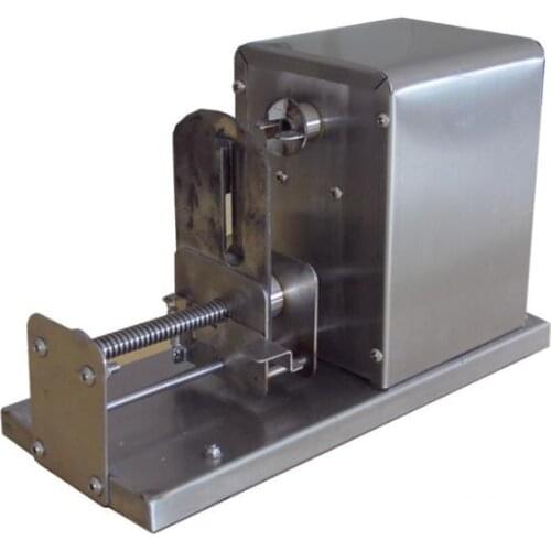 Potatoes, stainless steel electric potato chip machine, golden frying, potato chip shredder, stripping machine