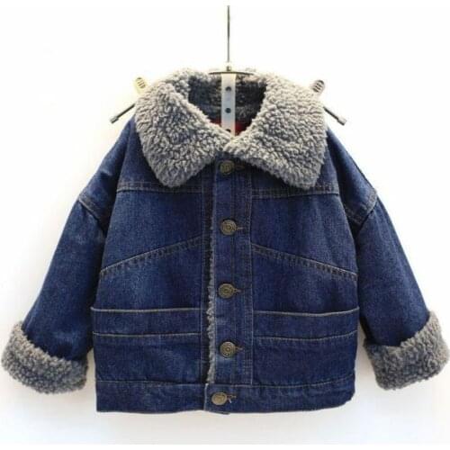 2018 new spring autumn/winter/summer Girls Kids Boys denim jacket comfortable cute baby Clothes Children Clothing