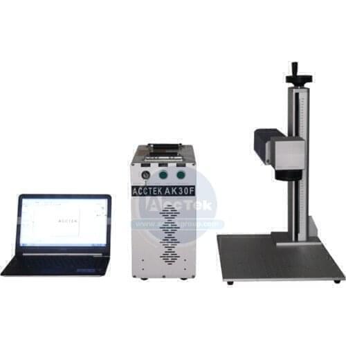 Second hand fiber laser marking machine for sale in low price