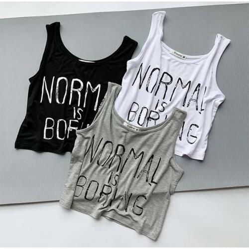 Plus Size 8XL 150KG Summer Crop Top Women Sleeveless Tank Tops Female Funny Harajuku Letter Tank Tops Women Large Tops