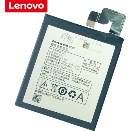 New Original For Lenovo X2 Battery Replacement 2300Mah Li-ion BL231 Battery Replacement For Lenovo VIBE X2 Lenovo S90 S90u