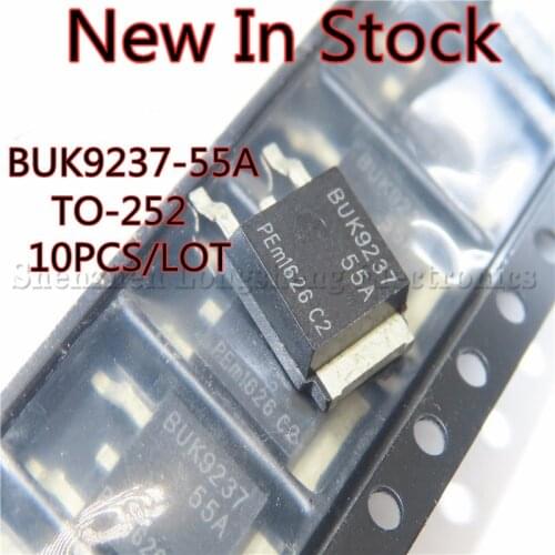 10PCS/LOT BUK9237-55A BUK9237 TO-252 Automotive computer chip transistor IC