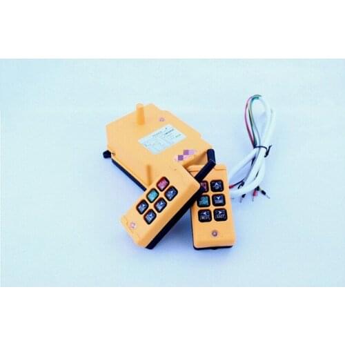 2 Transmitters 2 Motions 1 Speed Hoist Crane Truck Remote Control System HS-6 12VDC