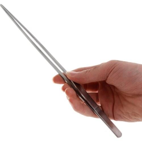 Aquarium Plant Shrimp Reef Tank Straight Curve Tweezer Scissors Long 10.5" 27CM -ThZ