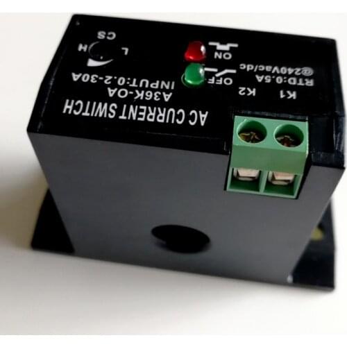 A36K-OA AC current sensing switch current out of limit mutual inductance switch output relay switching value