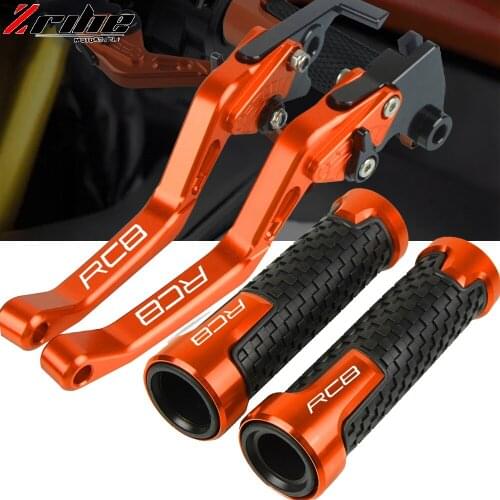 Motorcycle Accessories RC8 Racing Grips Handle Grips Brake Levers Clutch For RC8 RC8R 2009 2010 2011 2012 2014 2015-2016