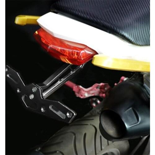 Motorcycle Accessories Turn Signal Light License Plate Frame Registration Plate Holder for Msx /Huanglong