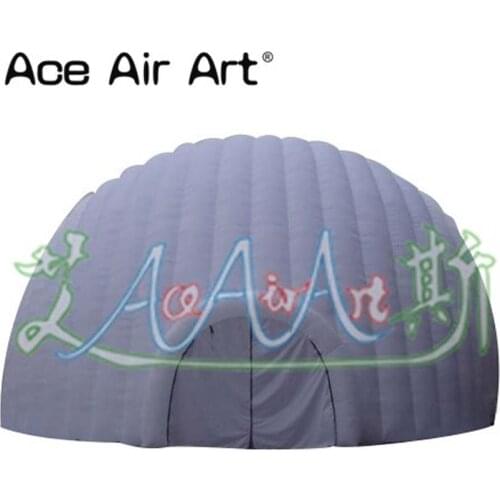 White color Giant inflatable igloo tent model,inflatable dome tent,igloo disco,DJ booth,party pavilion tent for sale
