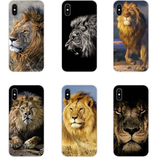 Lion Alpha Male Cub Accessories Phone Cases Covers For Xiaomi Redmi Note 3 4 5 6 7 8 Pro Mi Max Mix 2 3 2S Pocophone F1