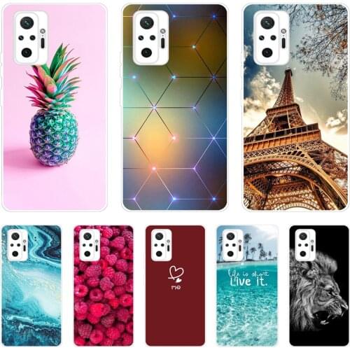 For Xiaomi Redmi Note 10 Case 4G 5G cover For Redmi Note 10 Pro Global Version Phone back Cover redmi Note 10s Bumper Etui Funda