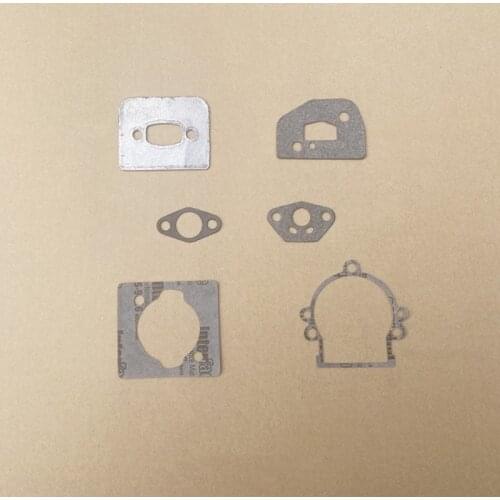 EC025 Cylinder / carburetor / muffler / Air filter / crankcase / Carburetor seat Gasket For EC025 PST75 PST75H Hedgerow machine