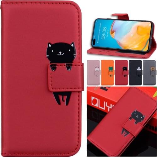Kids Lovely Pet Phone Shell For Case Samsung Galaxy S21 FE Ultra S8 S9 S10 S20 Plus A12 A32 A42 A52 A72 A82 5G Flip Cover E22G