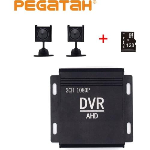 HD mini dvr recorder 4 inch CCTV DVR AHD camera dvr analogue 1080p 2CHIN1 For CCTV Kit VGA HDMI AHD analogue camera