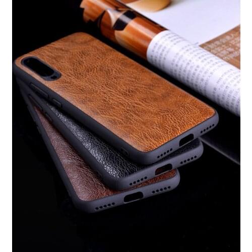 Luxurious leather case for Xiaomi Mi A3 CC9e with Business design ,with TPU+PC 2in1 material ,for Mi A3 CC9e funda coque case