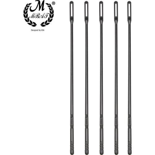 M MBAT 5 Pieces Flute Sticks Flute Cleaning Rod Stick 34.5cm Lightweight Woodwind Instruments Accessories