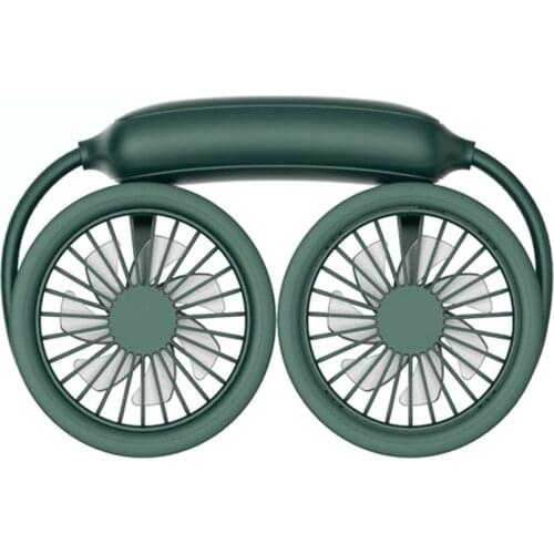 WS36S Multifunctional Hanging Neck Fan USB Charging Mini Hanging Neck Leafless Fan Outdoor Sports Fan Air Cooler