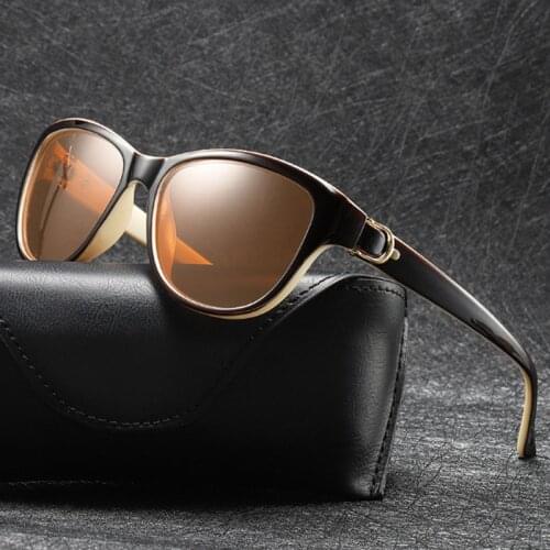 Fashion Polarized Sunglasses Luxury Brand Designer Women Cat Eye Sun Glasses Retro Driving Glasses UV400 Shades Eyewear oculos