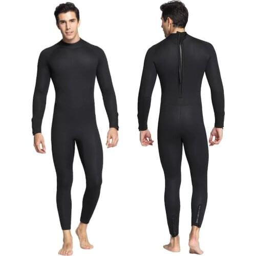 MYLEDI 5mm Wetsuit Neoprene Scuba Dive Clothing Snorkeling one piece Coat High Elastic Spearfishing Kite Surf Windsurf Swimwear