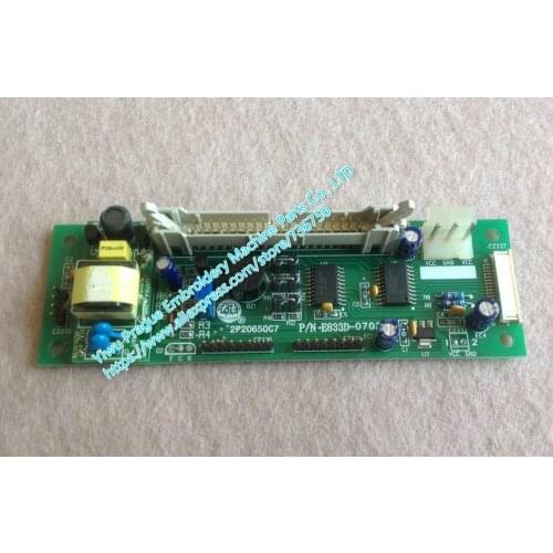 Dahao plate P/N E833D E833 LCD signal converting board for Chinese embroidery machines / electronic circuit card spare parts