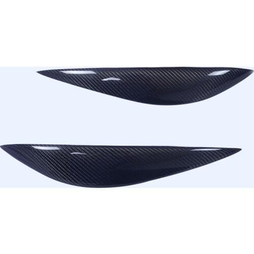 Fit for Mercedes-Benz C180 C200 C260 C300 W204 AMG C63 C74 carbon fiber auto car lamp light eyebrow replace
