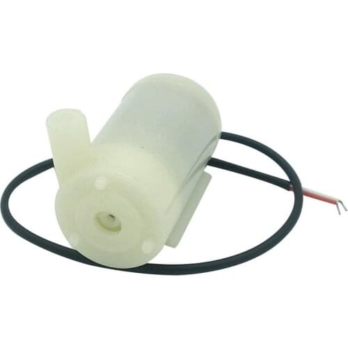 SRDC3W DC Water Pump 2.5-6V Fish Therapy Circulation 80-12L/H Micro Desktop Solar Water Technology Fountain Submersible Pump