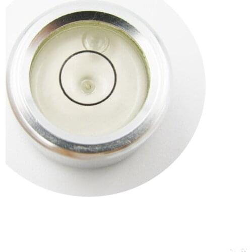 QASE Spirit Level Bubble for Bofei Level Instrument 21*13mm Round Metal Horizontal Bead Total Station Blisters