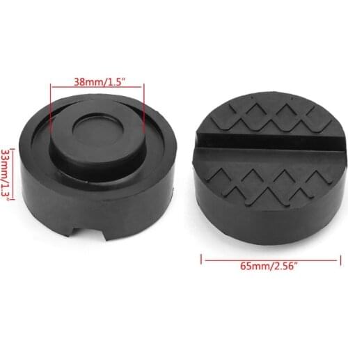 Car Black Jack Rubber Pad Anti-slip Rail Adapter Support Block Heavy Duty For Car Lift C6UB