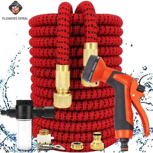 For Garden And Vegetable Patch Extendable Hose Garden Watering Sprayer Hose High Car Wash Garden Sprayer Irrigation Hoses 30 m