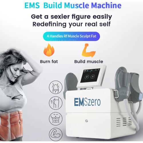 2021 Hot Sale Fat Reduction HIEMT Muscle Body Building Machine Electromagnetic Muscle Stimulator Sliming Device For Newest