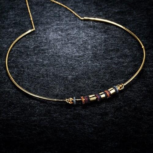 LIDU High Quality 925 Silver Color Transfer Adjustable Necklace Exquisite Clavicle Chain Monaco Jewelry As A Gift For Friends