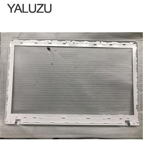 YALUZU new FOR SAMSUNG NP270E5G NP270E5V NP270E5J LCD Front Bezel Trim cover case BA75-02563A white