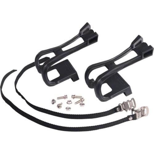 1pair Cycling MTB Road Bike Pedal Toe Clip Strap Belts Bicycle Pedal Shoe Harness Cycling Shoes Casing Holder Band Strip