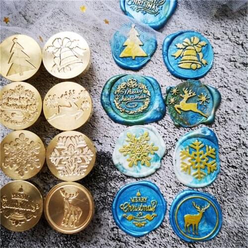 500+ Patterns Wax Seal Stamp Retro Wood Stamp Kits Copper Head-Dream Series