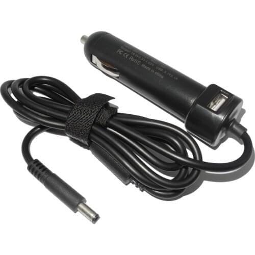 19.5V 2.31A 3.34A 4.62A 90W Car Laptop Charger Power Adapter for Dell XPS 11 12 13 Inspiron 15-5559 5565 5567 Vostro 15 3561