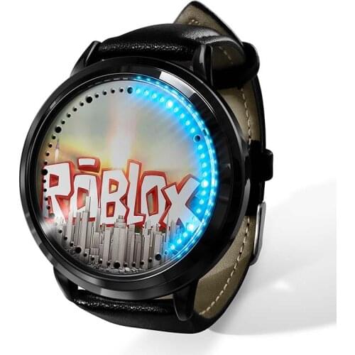 Roblox Waterproof Watch Men LED Touch Screen Clock Fashion Wristwatches Casual Anime figure For Children Gifts Relogio Masculino