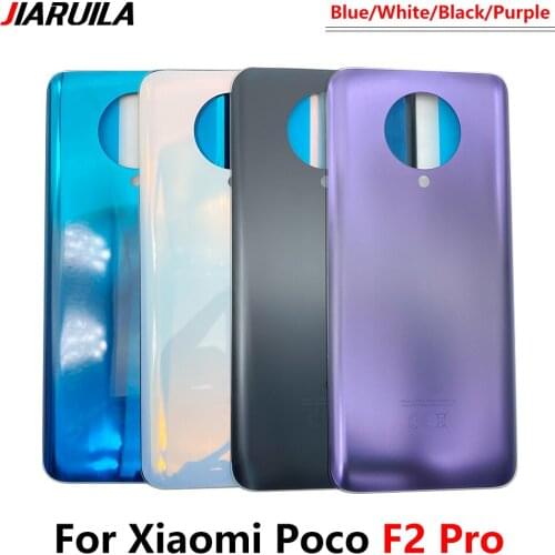 10Pcs,For Xiaomi Mi Poco F2 Pro Battery Door Housing For Xiaomi MI Poco F2 Pro Rear Battery Back Cover Case With Glue