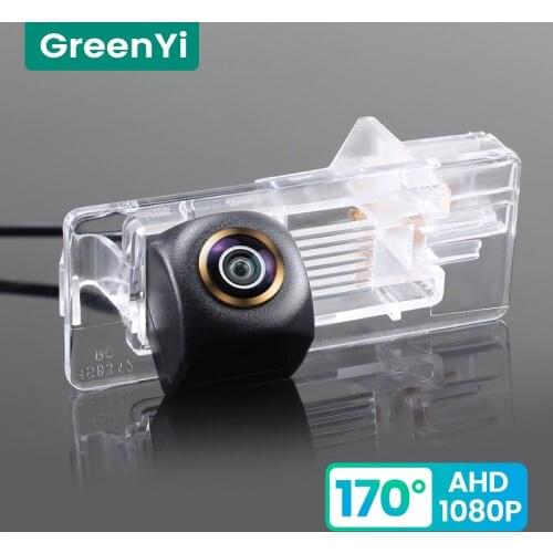 GreenYi 170° HD 1080P Car Rear View Camera for Renault Clio 3 III 4 IV Lutecia 2012-2018 Fluence 2013 2014 2015 Night Vision AHD