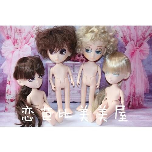 30cm Big Rare Collection Japan Joints Painted Girl Doll Bjd Make Up DIY Play House Toy Children Kids Birthday Gift