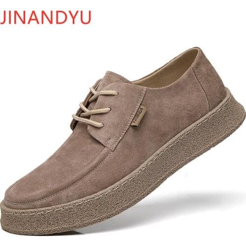 Platform Mens Shoes Genuine Leather Casual Shoes Retro Mens Formal Dress Shoes Mens Fashion High Quality Platform Loafer Sneaker