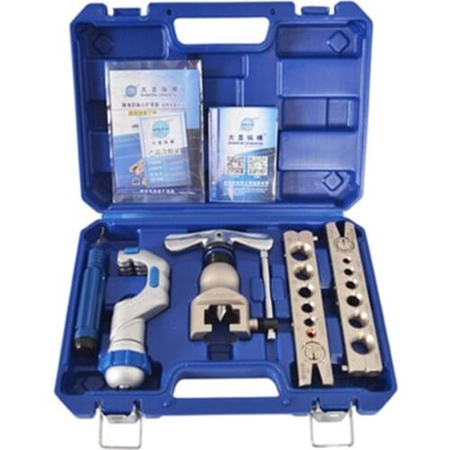 Copper tube flaring cutting tool kit,pipe flaring tool set WK-806FT