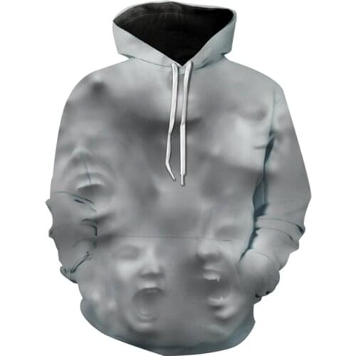 2021 Brand New Fashion Animal 3D Printed Hoodie Men and Women Personalized Design Sweatshir Horrible Movie Harajuku Hoodie Tops